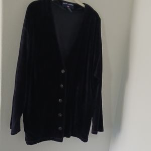Ralph Lauren Velvet Cardigan